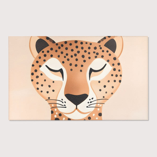 Nursery and Kids Cheetah Rug - Dapper Dots