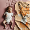 Fox personalized blankets for kids and babies - Fuzzy Fox