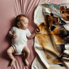 Bison personalized blanket for newborn and kids - Woolly Wonders