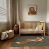 Fox Rug for Kids and Nursery Rooms - Foxy Friend