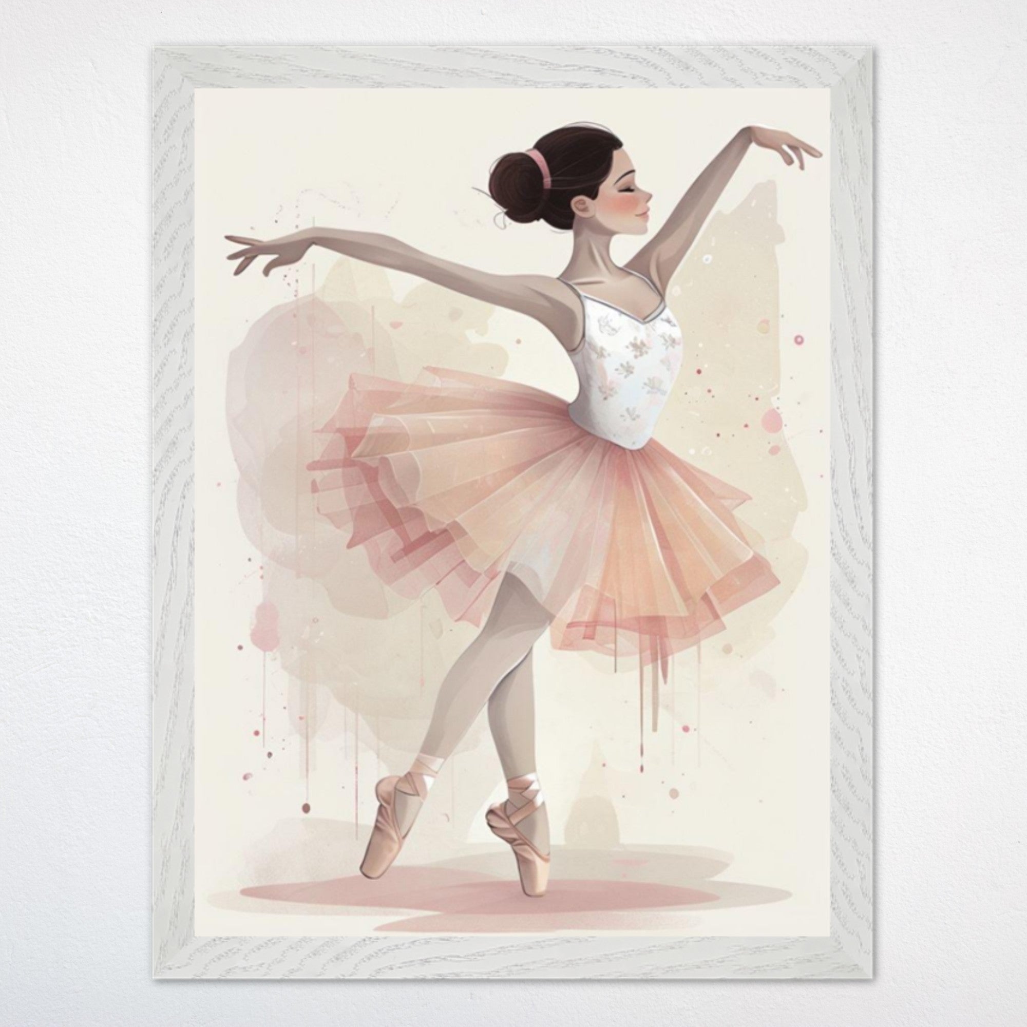 Ballerina Wall Art for Kids and Nursery Rooms - Tiny Twinkle