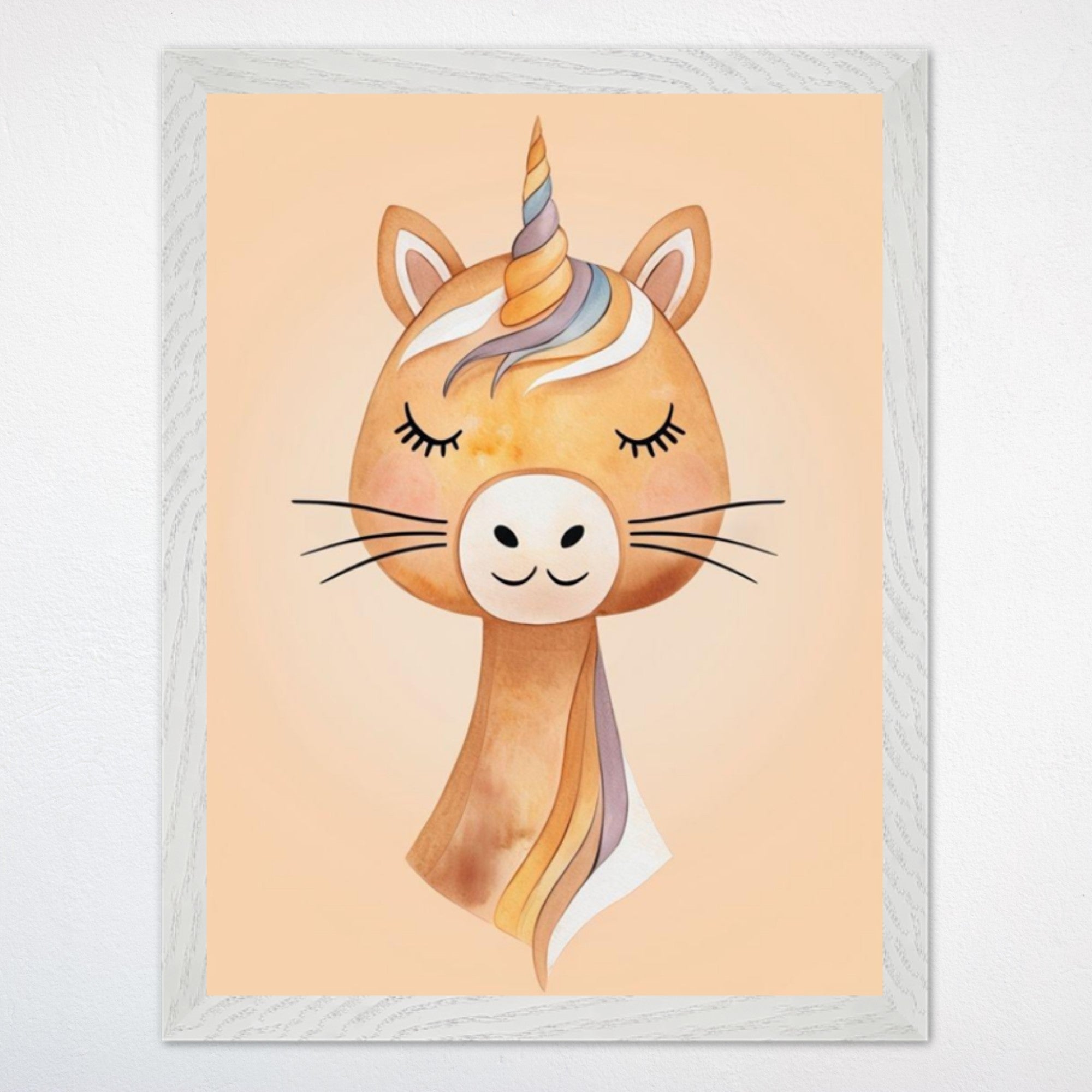 Unicorn Wall Art for Playroom and Kids Rooms - Twinkle Horn