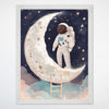 Astronaut Wall Decor for Playroom and Kids Rooms - Space Scout