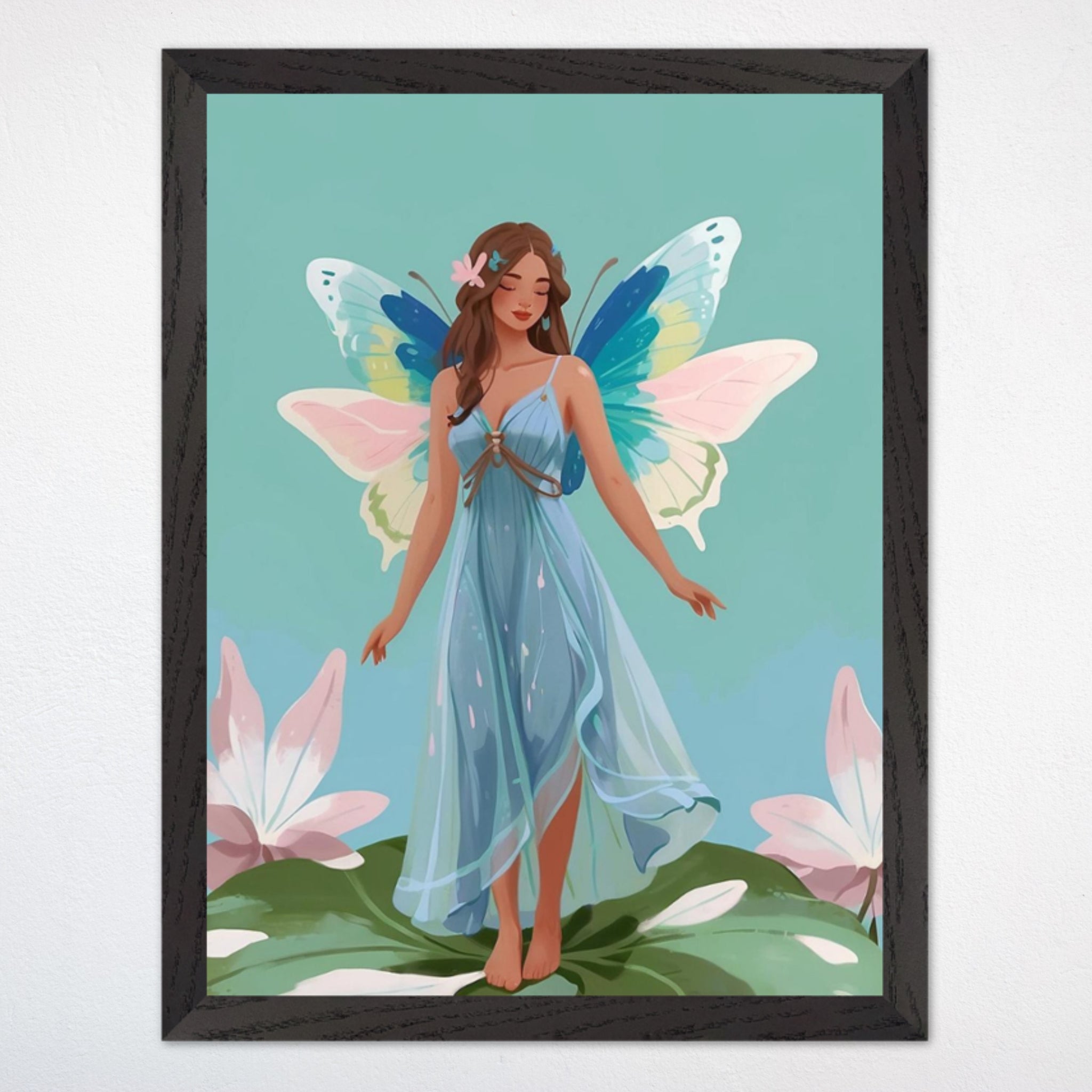 Fairy Wall Art for Nursery and Kids Rooms - Petal Pixie