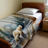 Polar Bear personalized blanket for newborn and kids - Polar Pals