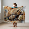 Porcupine personalized blanket for newborn and kids - Quill Quest