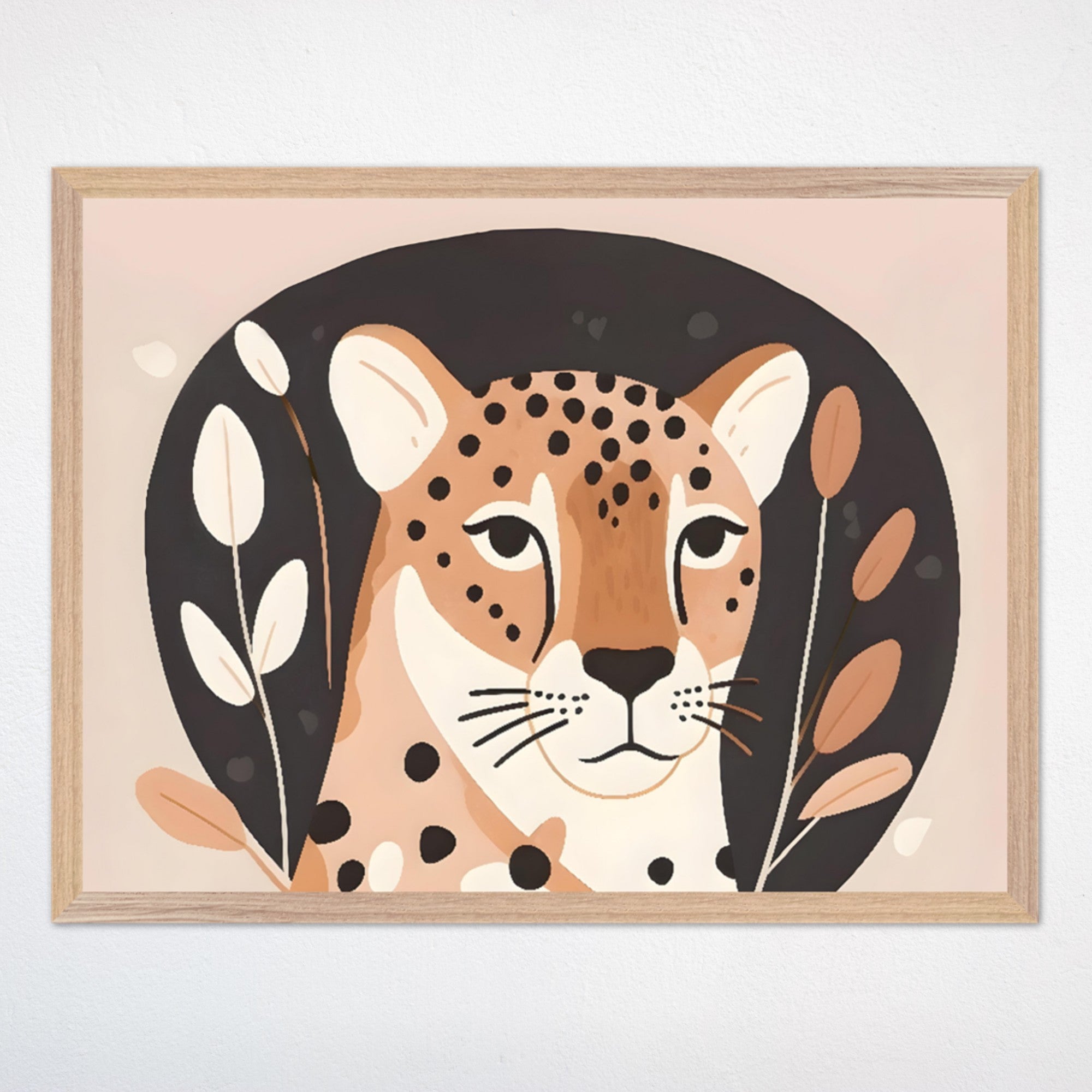 Cheetah Wall Decor for Nursery and Kids Rooms - Cheetah Chic