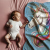 Unicorn personalized blanket for babies and kids - Twinkle Unicorn