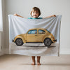 Car personalized children's blankets - Beetle Buddy