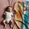 Surfing personalized blankets for kids and babies - Surfing Dreams