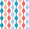 Abstract Wallpaper for Nursery and Kids Rooms - Candy Ripple Delight