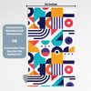 Traditional or Peel and Stick Geometric Wallpaper - Geometric Playtime