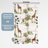 Giraffe Themed Nursery Wallpaper and Kids Room Wallpaper - Giraffe’s Paradise