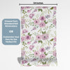 Flower Themed Nursery Wallpaper and Kids Room Wallpaper - Whimsical Watercolor Garden