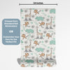 Safari Theme Nursery Wallpaper - Savanna Playtime