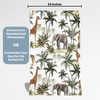 Safari Peel and Stick Wallpaper or Traditional Wallpaper - Jungle Dream