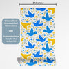 Bird Themed Wallpaper for Nursery and Kids Rooms - Skyward Blossoms