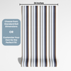 Stripes Wallpaper for Nursery and Kids Rooms - Multihued Stripes