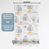 Hippopotamus Themed Wallpaper - Hippo Hug Garden