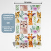 Animal Wallpaper Peel and Stick or Traditional - Watercolor Wildlife Garden