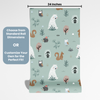 Bear Peel and Stick Wallpaper or Traditional Wallpaper - Charming Forest