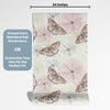 Butterfly Theme Nursery Wallpaper - Butterfly Blossom Waltz