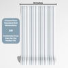 Stripes Themed Nursery Wallpaper and Kids Room Wallpaper - Oceanic Stripes