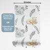 Animal Theme Nursery Wallpaper - Nurturing Nature