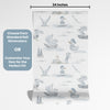 Nautical Themed Wallpaper for Nursery and Kids Rooms - Oceanic Adventures