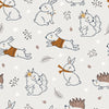 Whimsical Theme Nursery Wallpaper - Snowflake Hoppers