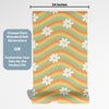 Rainbow Peel and Stick Wallpaper or Traditional Wallpaper - Daisy Waves Charm