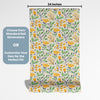 Traditional or Peel and Stick Flower Wallpaper - Verdant Vibrance