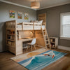 Surfing Area Rug for Kids and Nursery Rooms - Surfing Dreams