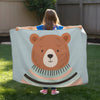 Woodland personalized blankets for kids and babies - Trendy Teddy