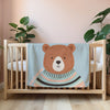 Woodland personalized blankets for kids and babies - Trendy Teddy