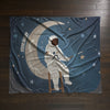 Space personalized name blankets - Starlight Angler