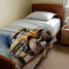 Monster Truck personalized children's blankets - Bigfoot Bounce