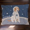 Dog personalized blanket for newborn and kids - Galactic Goodboy