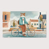 Nursery and Kids Cat Area Rug - Purrfect Ride