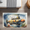 Nursery and Kids Submarine Rug - Deep Sea Explorer