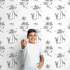 Safari Wallpaper for Nursery and Kids Rooms - Safari Escapade