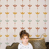 Leaves Wallpaper for Nursery and Kids Rooms - Leafy Cascade