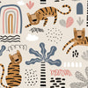 Tiger Wallpaper for Nursery and Kids Rooms - Tiger Exploration