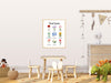 Educational Flowers Wall Art