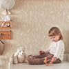 Kids and Nursery Leaves Wallpaper - Vanilla Vines