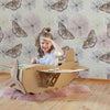 Butterfly Theme Nursery Wallpaper - Butterfly Blossom Waltz