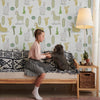 Traditional or Peel and Stick Llama Wallpaper - Llamascape Haven