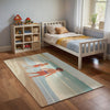 Beach Rug for Nursery and Kids Rooms - Sandy Toes