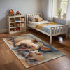 Pig Area Rug for Nursery and Kids Rooms - Squeal Squad