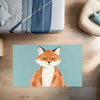 Fox Area Rug for Nursery and Kids Rooms - Curious Cub